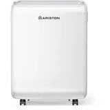 Hotpoint Ariston Geräuscharmer tragbarer Luftentfeuchter für kleine Räume, Luftentfeuchter, Weiss