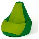 go gift Sitzsack, Hellgrün, 130 x 90 cm, Birne
