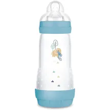 MAM Easy Start Anti-Colic Babyflasche (320 ml), besonders gut akzeptierte Milchflasche, Baby Trinkflasche mit Bodenventil gegen Koliken & Sauger Größe 2, 4+ Monate, Elefant