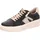 Marco Tozzi Damen Sneaker flach mit Reißverschluss Freizeit, Schwarz 39 EU