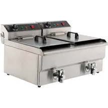 CombiSteel Elektro Tischfriteuse 2X8 L