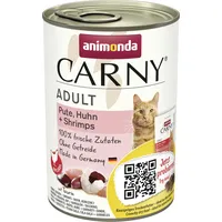 Animonda Carny Katzen Nassfutter Pute + Huhn + Shrimps