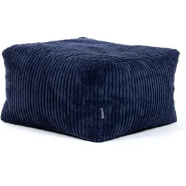 I.C.O.N. Pouf Amara Cord Blau