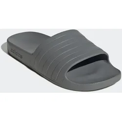 Badesandale ADIDAS SPORTSWEAR "AQUA ADILETTE", Gr. 42, grau three, grau three, grau three, Synthetik, sportlich, Schuhe