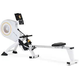 Sportplus Rudergerät für zuhause mit Luftwiderstand (8 Stufen), rower machine, Rudergerät Luft, leise & flüssig trainieren,