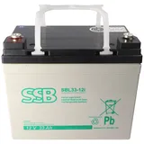 SSB Battery SBL 33-12i 12V 33Ah 1 St.
