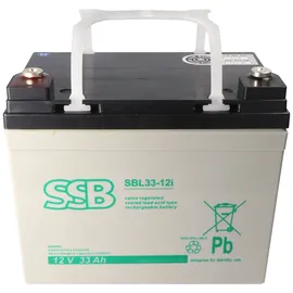 SSB Battery SBL 33-12i 12V 33Ah 1 St.