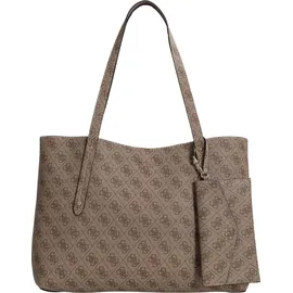GUESS Brenton Tote latte Logo -