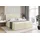 altdecor Boxspringbett mit Matratze Topper, Polsterbett mit Bettkasten Velanto-bz | Beige Monolith | 140x200