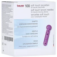 Beurer Lanzetten soft touch 33 G für Blutzuck.Messg.