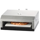 Pizzaofen-Grillaufsatz mit Steinplatte & Temperaturanzeige bis 300 °C