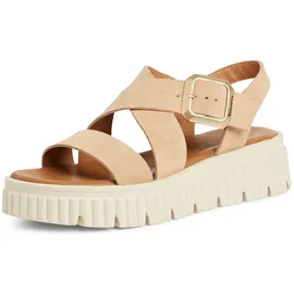 Gabor Plateau-Sandaletten Damen Beige 42