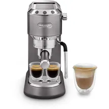 De'Longhi Dedica Arte EC885.GY grau mit Milchaufschäumer