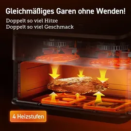 COSORI Dual Blaze TwinFry CAF-TF101S-WEUR Weiß/Roségold