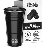 wyld gear Vakuumisolierter Becher 0,473 l Schwarz