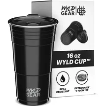 wyld gear Vakuumisolierter Becher 0,473 l Schwarz