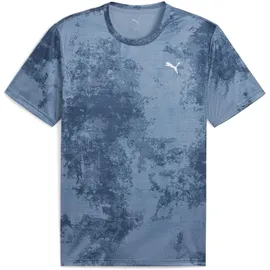 Puma Tad Essentials AOP Tee Blau M