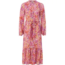 richroyal Druckkleid Blusenkleid Geblümt Rosa 42