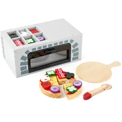 small foot Pizza-Ofen Kinderküche - mehrfarbig