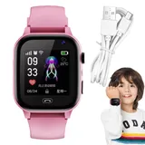 Kinder-Smartwatch, GPS-Tracker, 4G-Telefon, Kinder-GPS, Kamera-Uhr, Telefonuhr, Telefonuhr für Kinder, 4 g Kinder-Smartwatch, GPS, wiederaufladbarer Akku für Kamera, Taschenlampe, Recorder