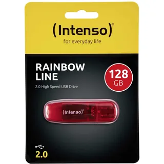 Intenso Rainbow Line 128GB rot