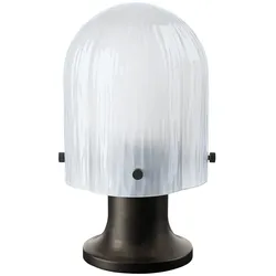 GUBI - Seine Tischleuchte Outdoor, Messing antik / frosted Glas