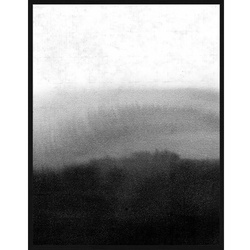 ANY IMAGE Digitaldruck »Schwarz Grau Abstrakt«, Rahmen: Buchenholz, Schwarz
