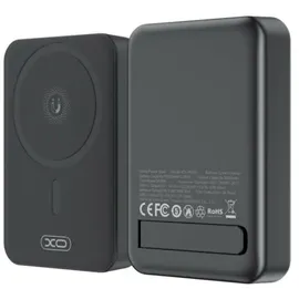 XO Powerbank 10000mAh in Schwarz 20W kompatibel mit MagSafe mit USB-C Anschluss
