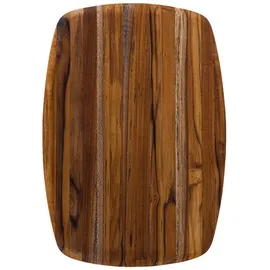 Teakhaus ELEGANT Schneidebrett Teakholz 1 36 x 24 x 1,5 cm Braun