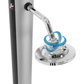 ML-Design Solardusche Silber-Schwarz 217,5 cm