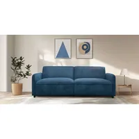 dorel home »Allie Curved Schlafsofa 209 cm« Bettfunktion (110/190), verstellbare Rückenlehne, Cord u. Velours