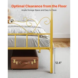 Vevor Himmelbett 160 x 200 cm Gold