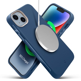 Spigen Sigen CYRILL Ultra Color Mag MagSafe] Case FÜR iPhone 14 Plus iPhone 14 Plus), Smartphone Hülle, Blau