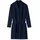 SCHIESSER Bademantel Waffelpique Blau S