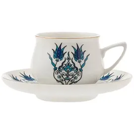 KARACA Espressotasse 0,1 l Weiß 6 St.