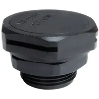 TRU Components HX-PF-M6 Druckausgleichselement M6 PA66 Schwarz