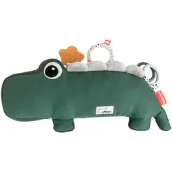 Done by Deer Spielkissen Tummy time Krokodil Croco, gruen