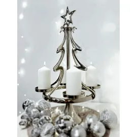 Kobolo Kerzenhalter XMASTREE4 in Silber | Gr.: onesize