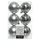 Kaemingk Decoris Dekoration, silber