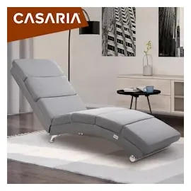 CASARIA Relaxliege London Grau