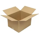 TransPak Transpak, - Faltkarton 1-wellig Höhenrillung Maße 300x250x200 mm, Qualität 1.20 B braun braun