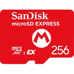 NINTENDO Sandisk Micro SD Express, Speicherkarte, Rot