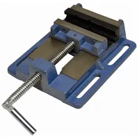 Güde Maschinenschraubstock Metall 100 mm blau