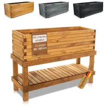 BooGardi Hochbeet 184 x 46 x 94 cm Braun