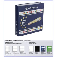 Euro Kursmünzensätze Münzalbum Designo SAFE 5301 leer zum selbst befüllen