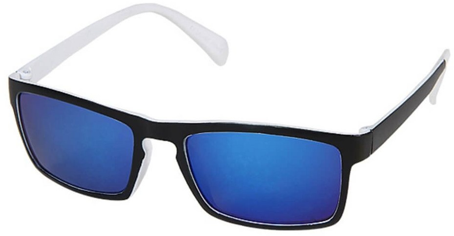 Goodman Design Retrosonnenbrille Damen und Herren Sonnenbrille Form: Vintage Retro angenehmes Tragegefühl. UV Schutz weiß