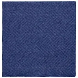 Papstar Servietten Daily Collection dunkelblau 2-lagig 24,0 x 24,0 cm, 20 St.