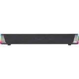 Woxter Big Bass 320 Soundbar mit 18 W Leistung (RGB-Hintergrundbeleuchtung, 3,5 mm, PC/PS4/Xbox/TV/Handy/Tablet), Stromversorgung über USB, Schwarz