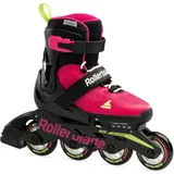 ROLLERBLADE Kinder Inline Skates Microblade ROSA/VERDE CHIARO, 21