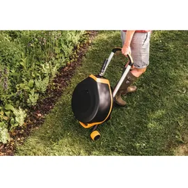 Fiskars Waterwheel XL Schlauchwagen 27 m schwarz, orange